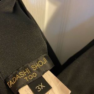 full length black dress